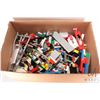 Image 2 : Box containing a large selection of loose Lego bricks and accessories
