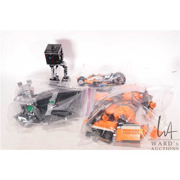 Lego pre-built kits "Star Wars" no. 7962 including Anakin & Sebulba's Podracers, pre-built kit, no. 