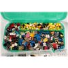 Image 3 : Three plastic cases containing an assortment of Minifigure pieces plus a sealed bag of small kits