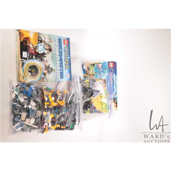 Lego "Legends of Chima" pre-built kits including no.70010 The Lion Chi Temple, no. 70004 Wakz' Pack 