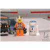 Image 4 : Lego Systems " Star Wars" no. 7140 X-Wing Fighter pre-built kit. Includes manuals and Minifigures. A