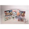 Image 1 : Three Lego "Star Wars" pre-built kits including no. 7193 Clone Trooper Battle Pack, with Minifigure,