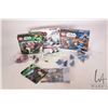 Image 1 : Three Lego "Star Wars" pre-built kits including no. 7194 Mandolorian Battle pack with manuals, box a
