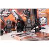 Image 2 : Three Lego "Star Wars" pre-built kits including no. 7913 Clone Trooper Battle Pack, with box, Minifi