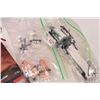 Image 3 : Three Lego "Star Wars" pre-built kits including no. 7913 Clone Trooper Battle Pack, with box, Minifi
