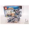 Image 1 : Lego "DC Universe Super Heroes" no. 76001 The Bat vs. Bane Tumbler Chase. Includes box and manual, a