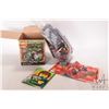 Image 1 : Two Lego "Minecraft" pre-built kits including no. 21102 Micro World with manual and box and a bag co