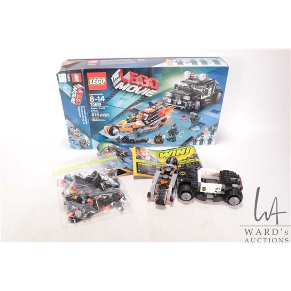 Lego "The Lego Movie" no. 70808 Super Cycle Chase pre-built kit including manual, box and Minifigure