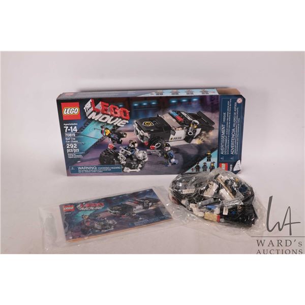 Lego "The Lego Movie" no. 70819 Bad Cop Car Chase pre-built kit including manual, box and Minifigure