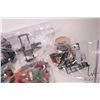 Image 2 : Selection of assorted Lego building bricks, some partially assembled kits. Bid accordingly
