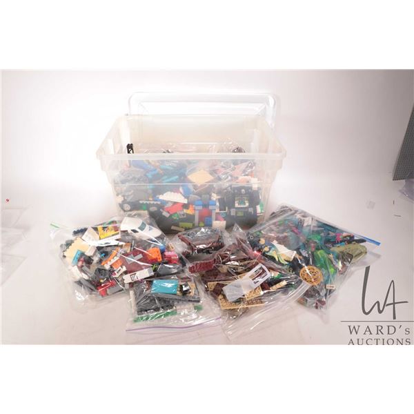 Large selection of Lego building bricks