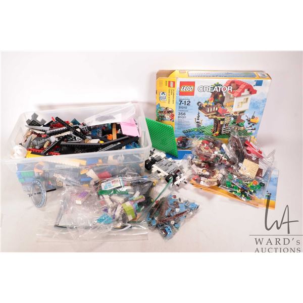 Selection of Lego including "Lego Creator" no. 31010 Tree House kit with factory sealed bags and man