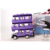 Image 3 : Selection of Lego building kits and bricks including no. 4866 "Harry Potter" The Knight Bus, selecti