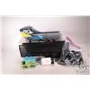 Image 1 : Box containing a selection of Lego pre-built vehicles, various themes etc. Completeness not confirme
