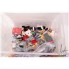 Image 2 : Two tubs of mixed Lego building bricks and accessories