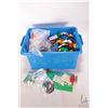 Image 3 : Two tubs of mixed Lego building bricks and accessories