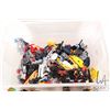 Image 2 : Tray lot of Lego Bionicals including pre-built kits etc.
