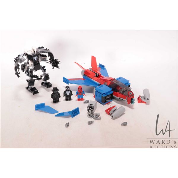 Lego "Marvel Super Heroes" no. 6868 Hulk's Helicarrier Breakout pre-built kit, no manual, and no box