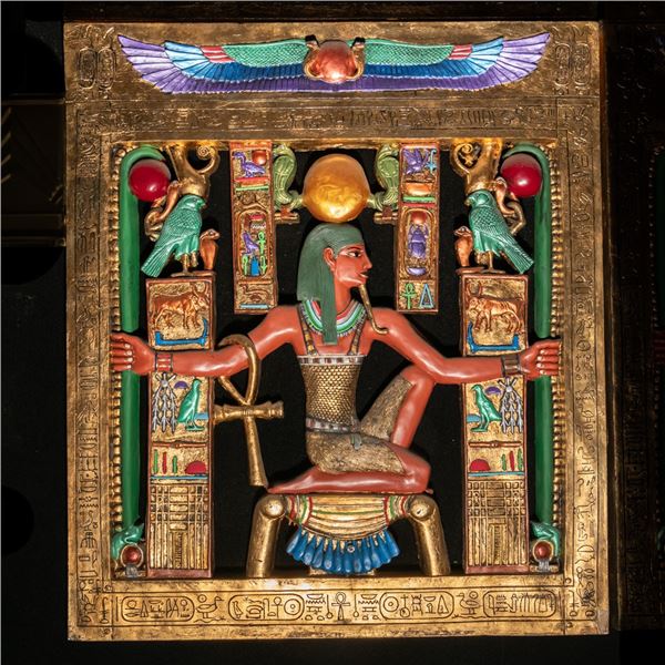 Egyptian Revival Heh Eternity Plaque