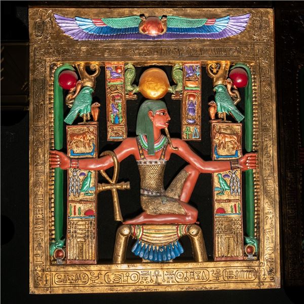 Egyptian Revival Heh Eternity Plaque