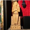 Image 1 : 48" Seated Pharaoh Mummiform Sculpture