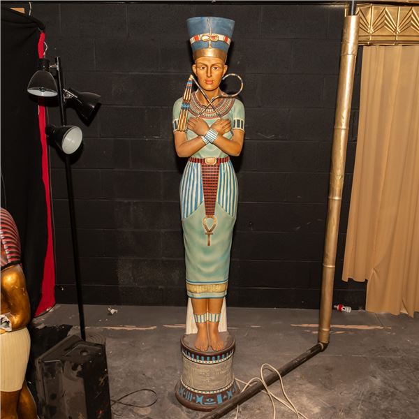 Egyptian Pharoah Floor Lamp-Electric