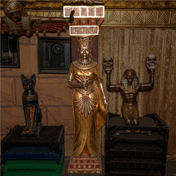 Lifesize Egyptian Queen Statue