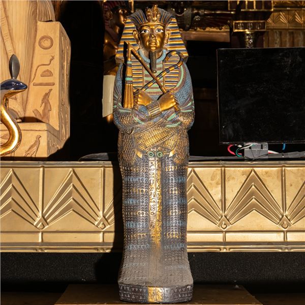Ancient Egyptian Mummy Sarcophagus Artifact Left