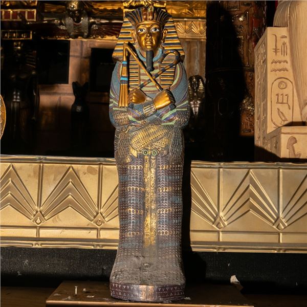Ancient Egyptian Mummy Sarcophagus Artifact Right
