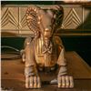 Image 2 : Sphinx-like Ram Carved Statue Right