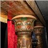 Image 4 : 4 Egyptian Columns, Lintel & Lanterns