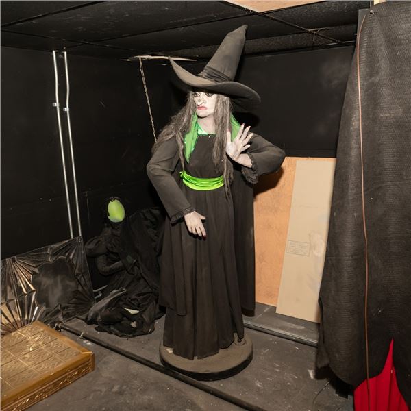 Life-Size Animated Wicked Witch Prop
