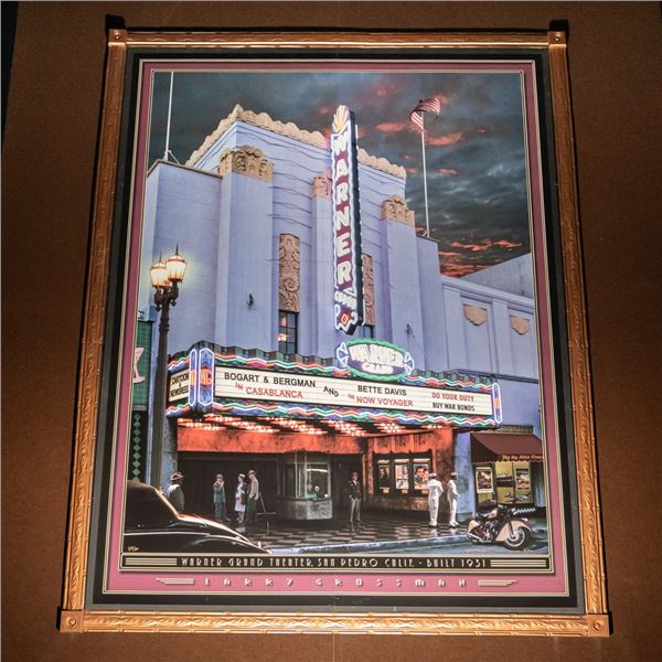 Larry Grossman Warner Grand Theater Mural