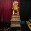 Image 1 : Large Gilt Painted Chinese Guardian Lion-Left