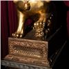 Image 3 : Large Gilt Painted Chinese Guardian Lion-Left