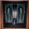 Image 1 : Maltese Falcon Carved Glass Doors