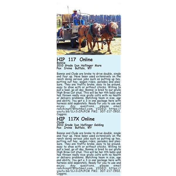 Clyde - SELLS WITH 117 2X THE $