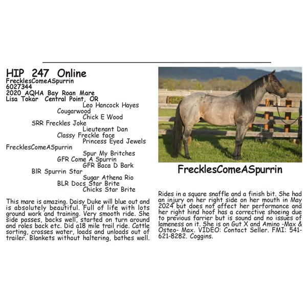 FrecklesComeASpurrin