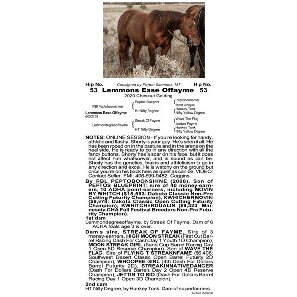 Lemmons Ease OfFayme