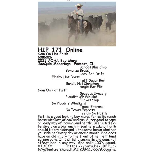 Goin On Hot Faith
