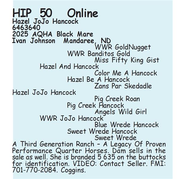 Hazel JoJo Hancock
