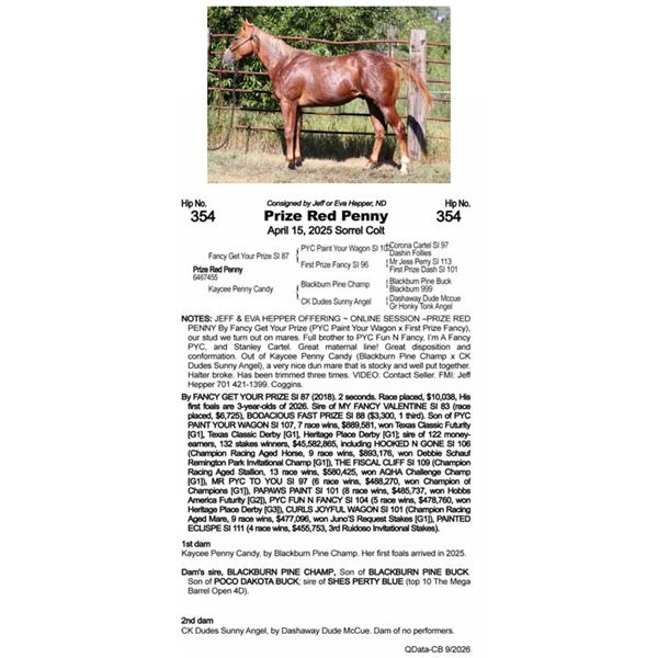 Prize Red Penny