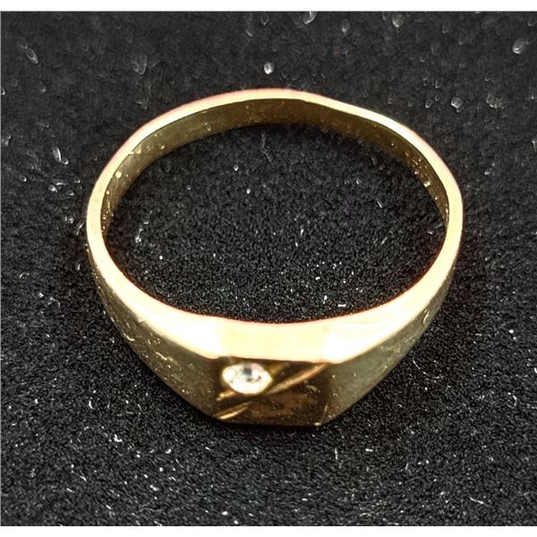 10K Size Small Gold Ring