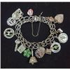 Image 1 : Sterling Silver Charm Bracelet