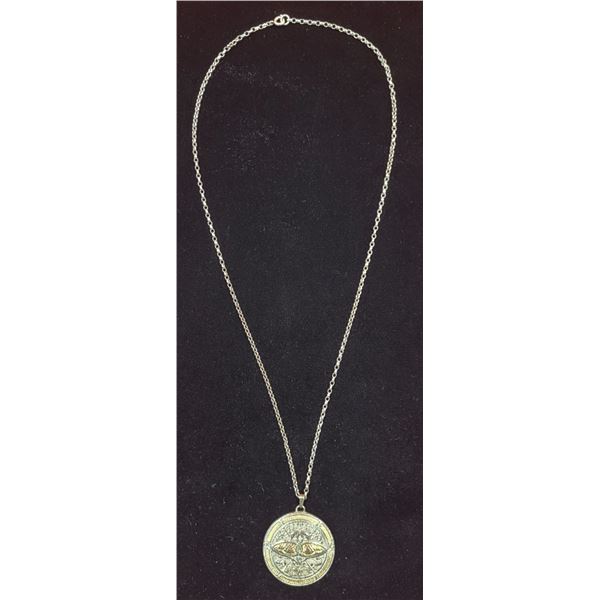 Sterling Silver Swan Pendent On .925 Silver Necklace