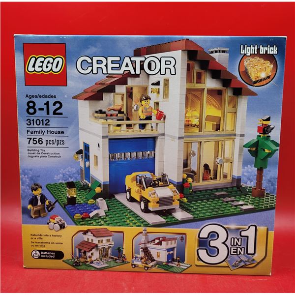 Sealed Creator Family House 3 in 1 Lego Set