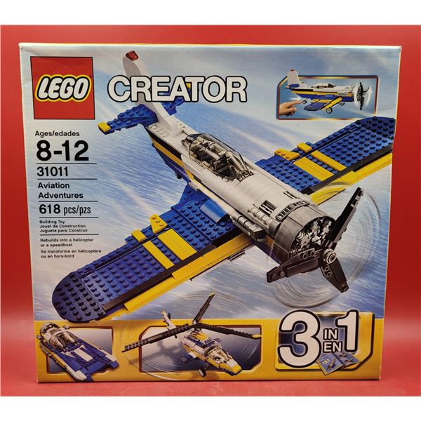Sealed Creator Aviation Adventures 3 in 1 Lego Set