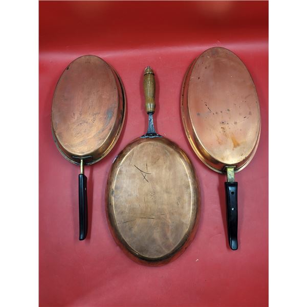 3 Silent Butler Pans Swiss Made