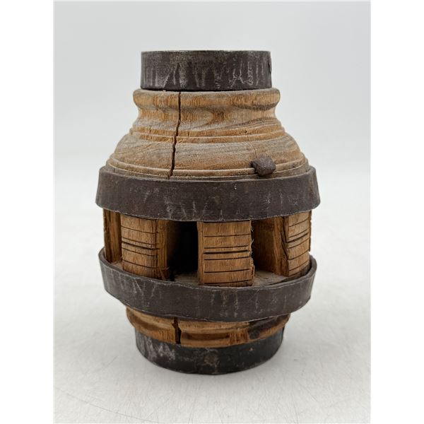 Rustic Wooden Wagon Wheel Hub