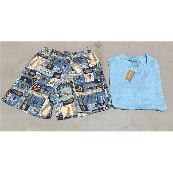 New Patagonia T-Shirt & Swim Trunks